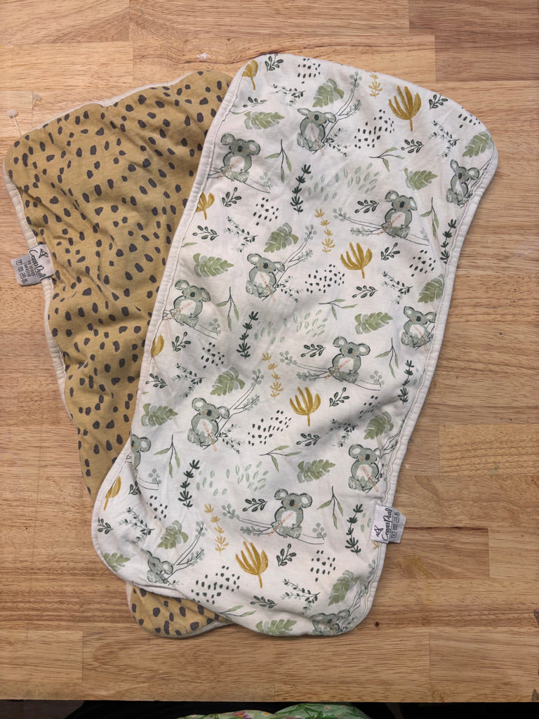 Copper Pearl Burp Cloths ‚Set of 2