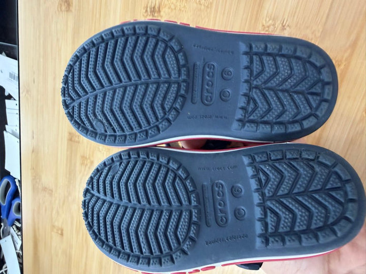 Crocs Open-Toe Sandals – C6 | Navy - Nest and Sprout-Consignment