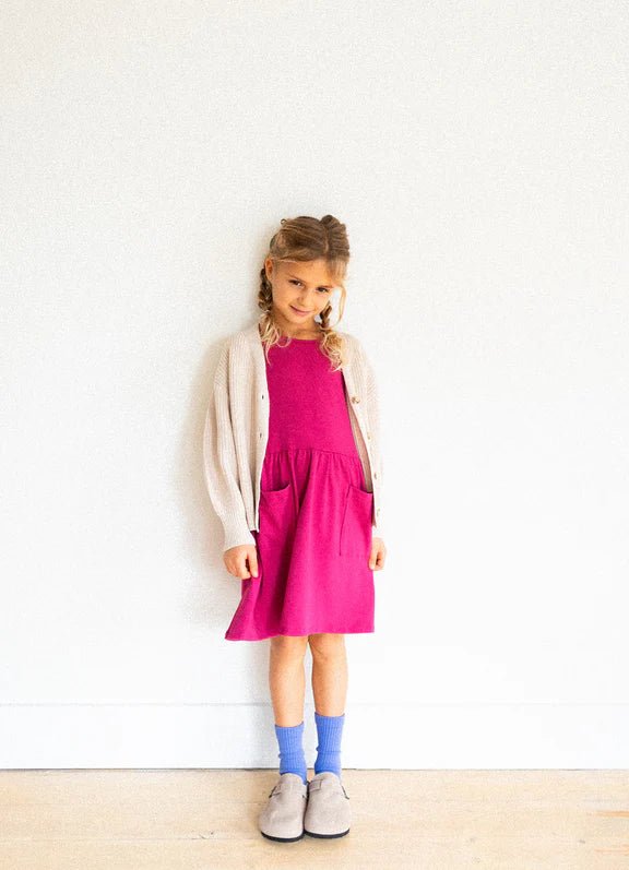 Jax + Lennon Kids Knit Cardigan | Bone FINAL SALE - Nest and Sprout - Jax + Lennon