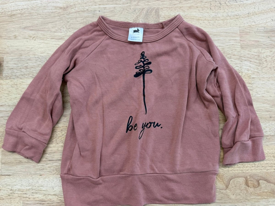 Little & Lively Orange Be You Graphic Shirt – One Size - Nest and Sprout-Consignment