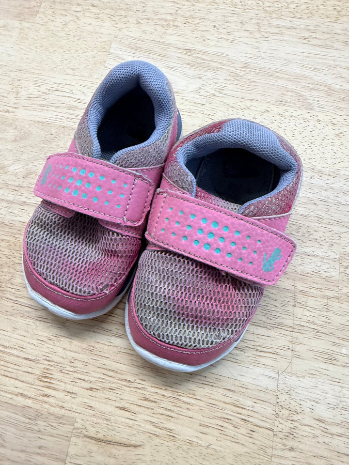 See Kai Run Pink Velcro Sneakers – 5 (EU 21) | Play