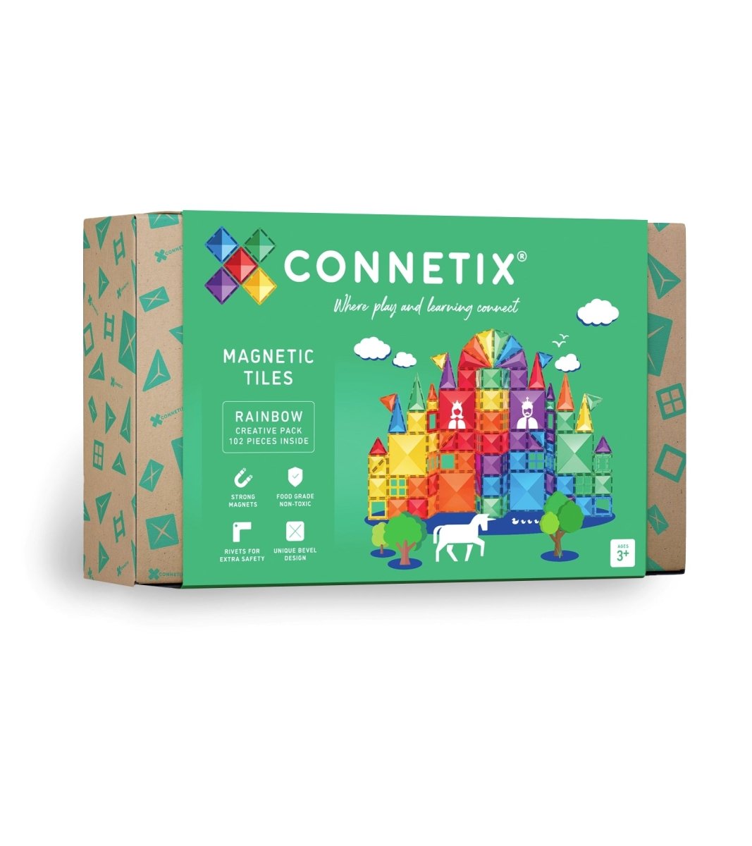 Connetix Rainbow Creative Pack - Nest and Sprout - Connetix