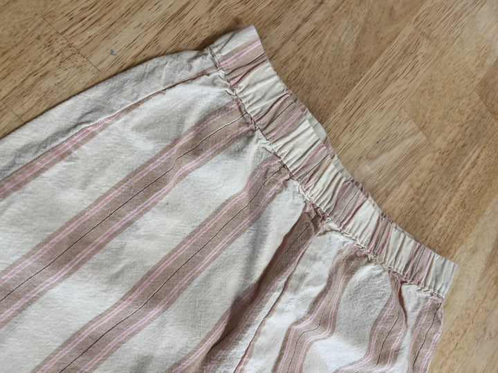 H&M 5–6Y Two-Piece Set – Striped Crop Top & Pants