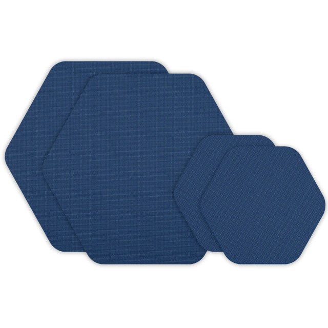 Tenacious Tape Rip Stop HEX Repair Patches | Blue - Nest and Sprout - Gear Aid