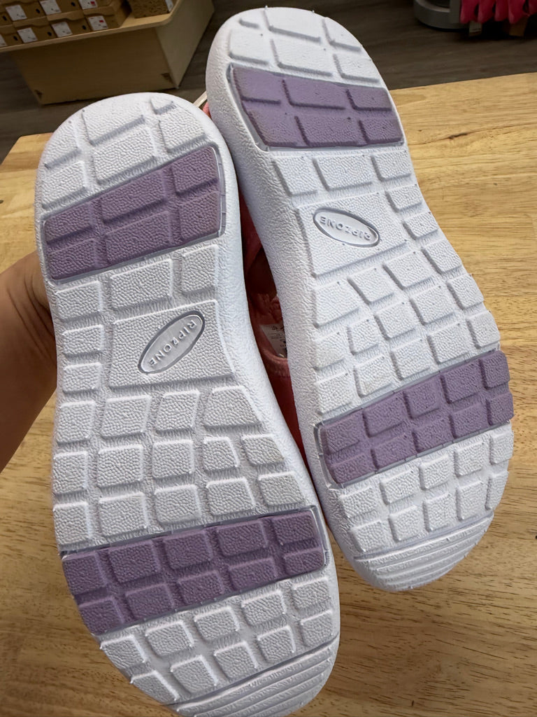 OshKosh Velcro Sneakers – 6 (EU 22) | Blue & Pink