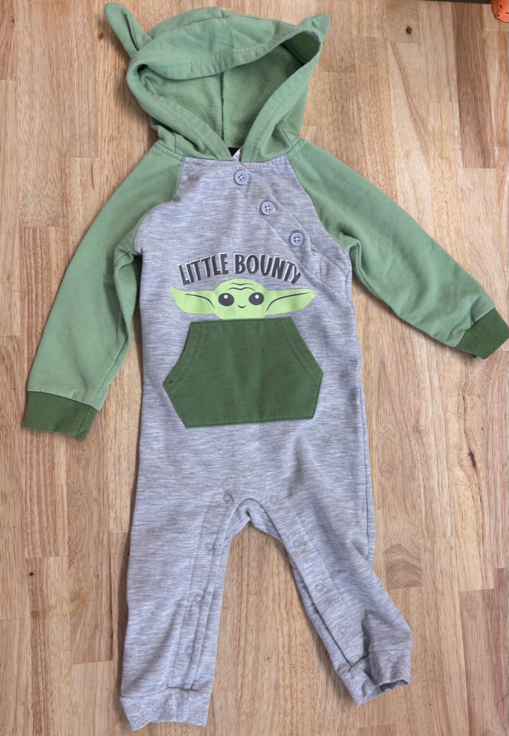 Star Wars Hooded Romper Play Condition