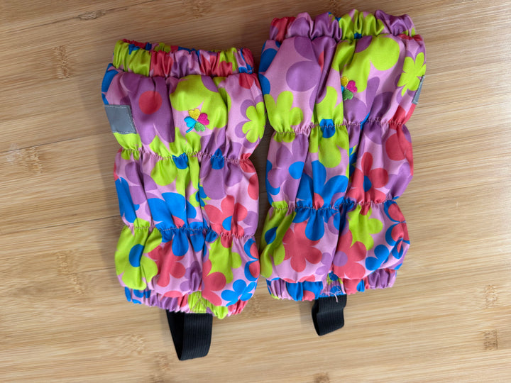 Insulated Puffer Gaiters – One Size Youth | Floral Elastic
