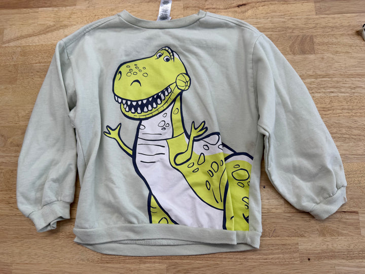 Disney Pixar Toy Story Sweatshirt – 7 | Light Green Graphic