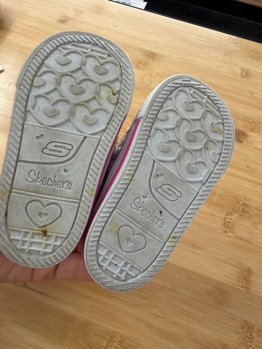 Skechers Twinkle Toes Velcro Early Walker Sneakers – 3 | Pink Sequins - Nest and Sprout-Consignment