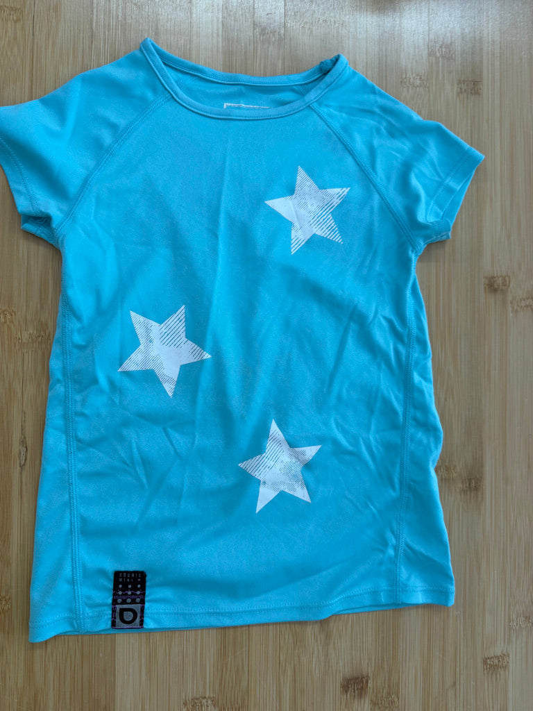 Souris Mini Light Blue Star Polyester Tunic Top – 24M