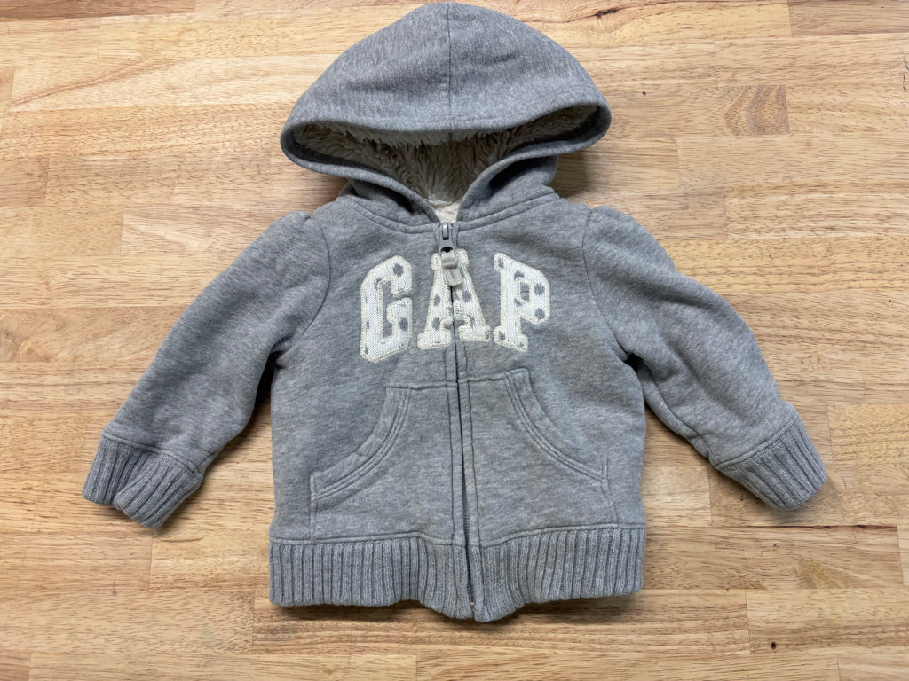 Baby Gap Sherpa Hoodie – 12-18M