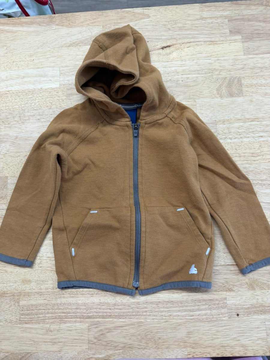 Gap Fit Beige Zip-Up Hoodie – 18–24M | Play - Nest and Sprout-Consignment