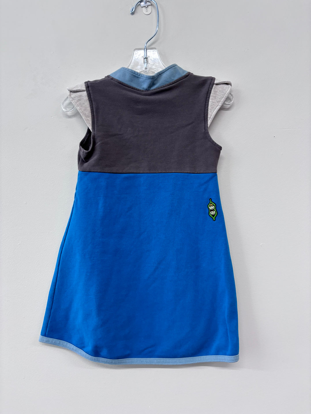 Peekaboo Beans Pixie Dress (Size 3, Teal)