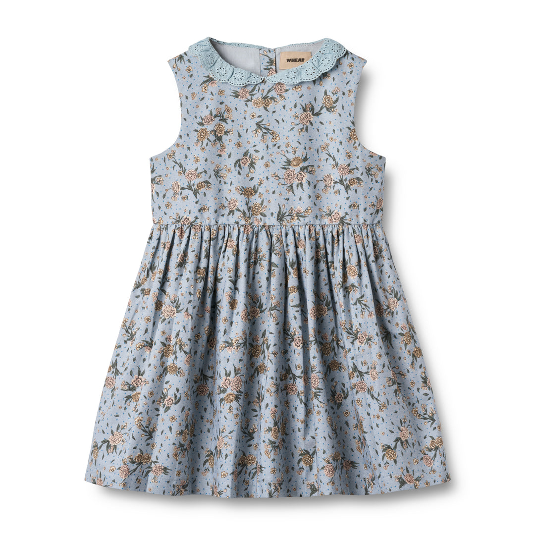 Kids Dress | Elma in Soft Rain Flowers