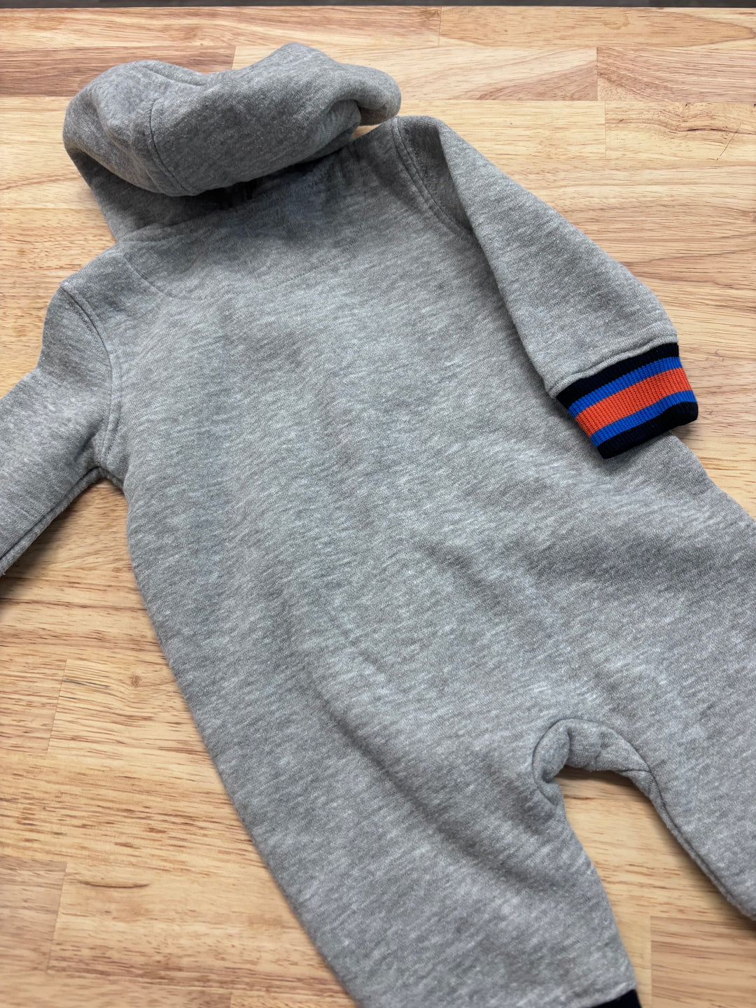 Reebok 0-3 Month Zip-Up Romper