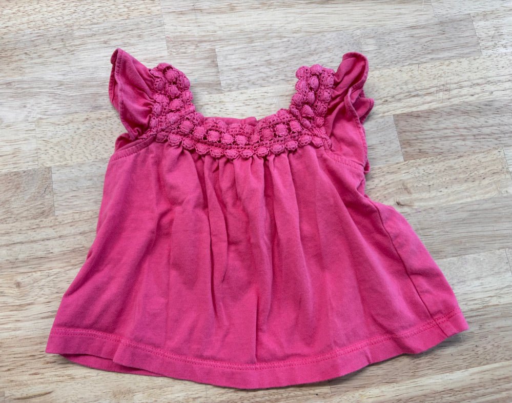Gap 0 - 3 Month Pink Shirt - Nest and Sprout - Consignment