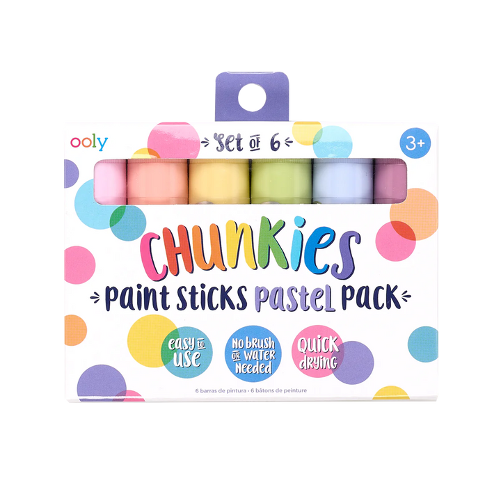 Chunkies Paint Sticks Classic (Set of 6)  | Pastel