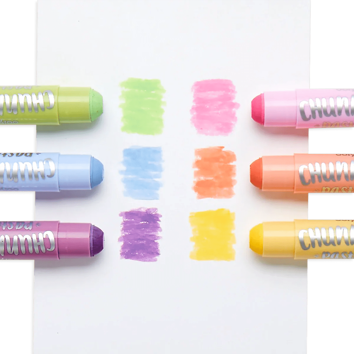 Chunkies Paint Sticks Classic (Set of 6) | Pastel - Nest and Sprout - Ooly