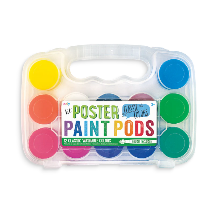 Lil' Paint Pods Poster Paints -  Classic Colors