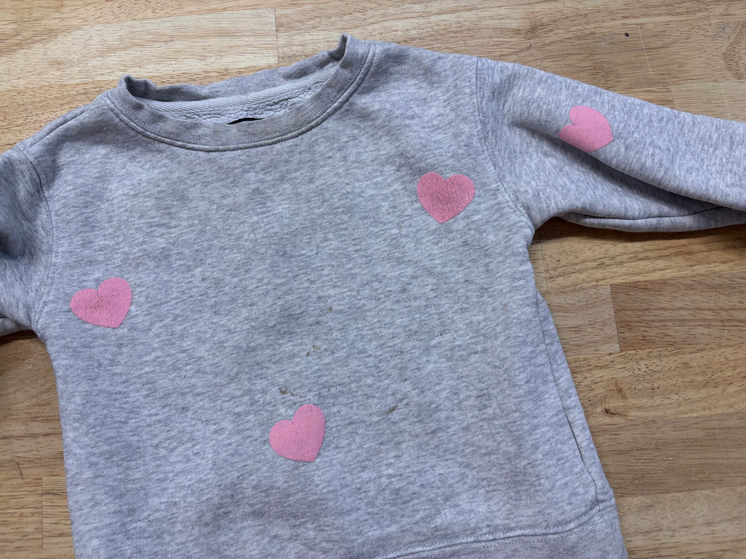 Little Babes Grey Two-Piece Set 12-18M imperfect