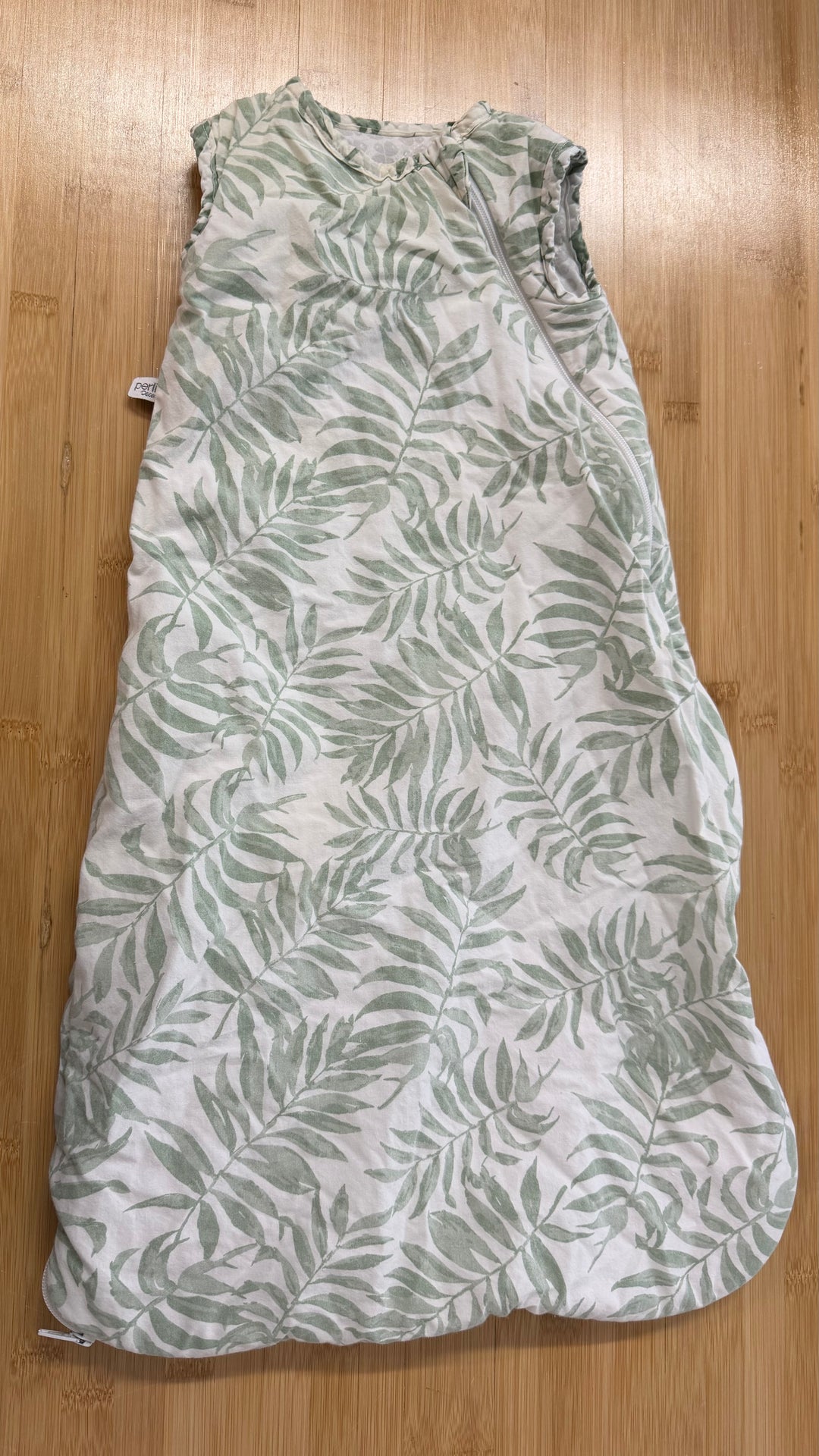 Perlim Pinpin Tropical Fauna Sleep Sack – 0–6M Est. | White 1 Tog | Play