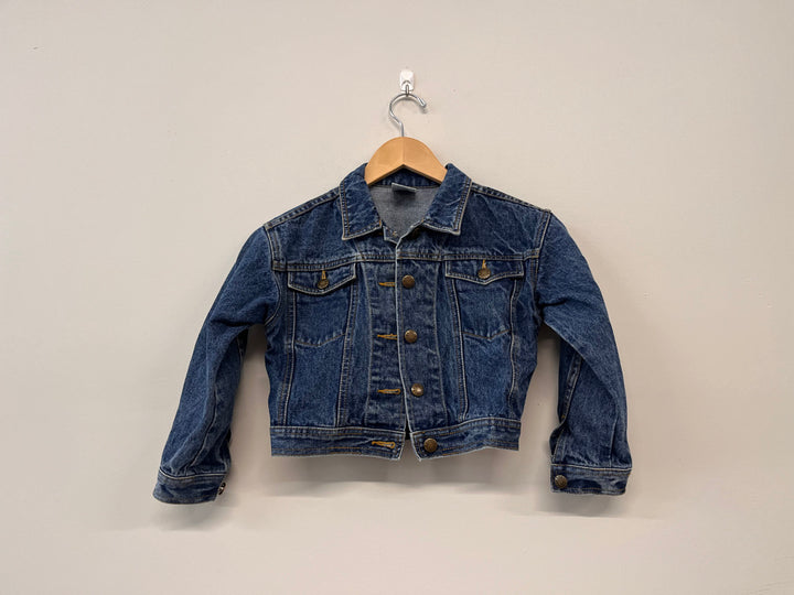 Disney Store 6–7Y Denim Jacket (estiamted size, measurements in description)