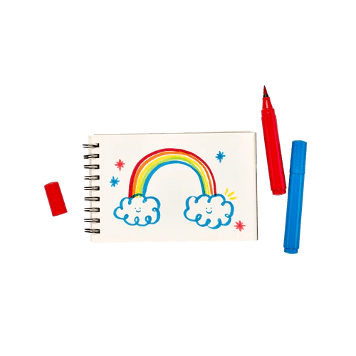 Big Bright Brush Markers - set of 10 - Nest and Sprout - Ooly