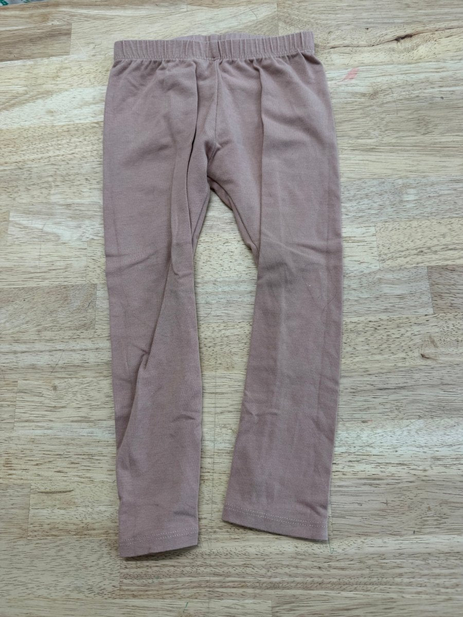 Jax & Lennon Light Brown Lightweight Legging – 18–24M - Nest and Sprout-Consignment