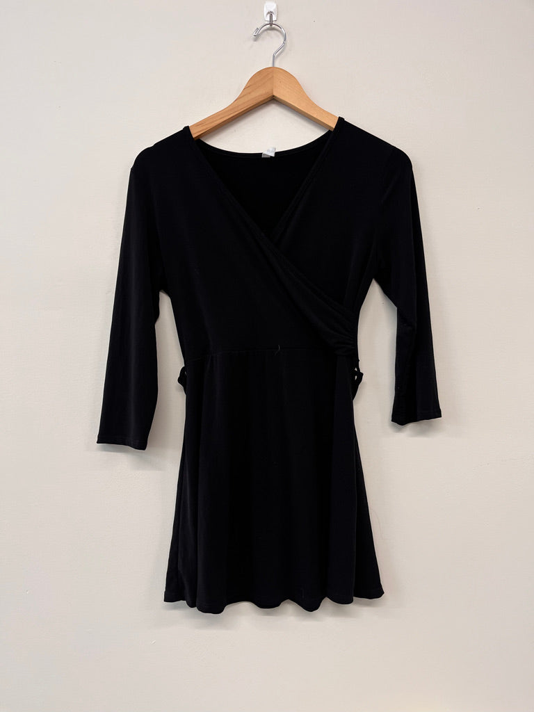 Pink Blush S Nursing Maternity Top – Crossover with Tie