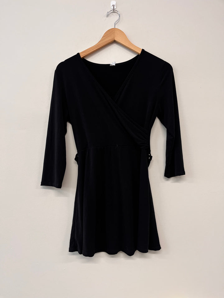 Pink Blush S Nursing Maternity Top – Crossover with Tie