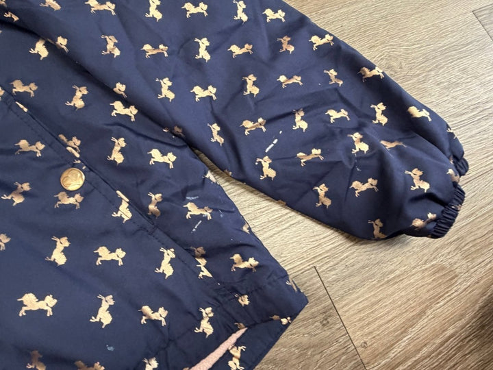 OshKosh Navy & Rose Gold Unicorn Lightweight Jacket – 8 - Nest and Sprout-Consignment