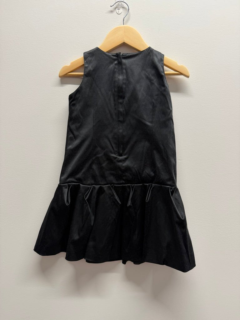 Joe Fresh Drop Waist Satin Dress – 3 | Black | Vintage Pre-2014 - Nest and Sprout-Consignment