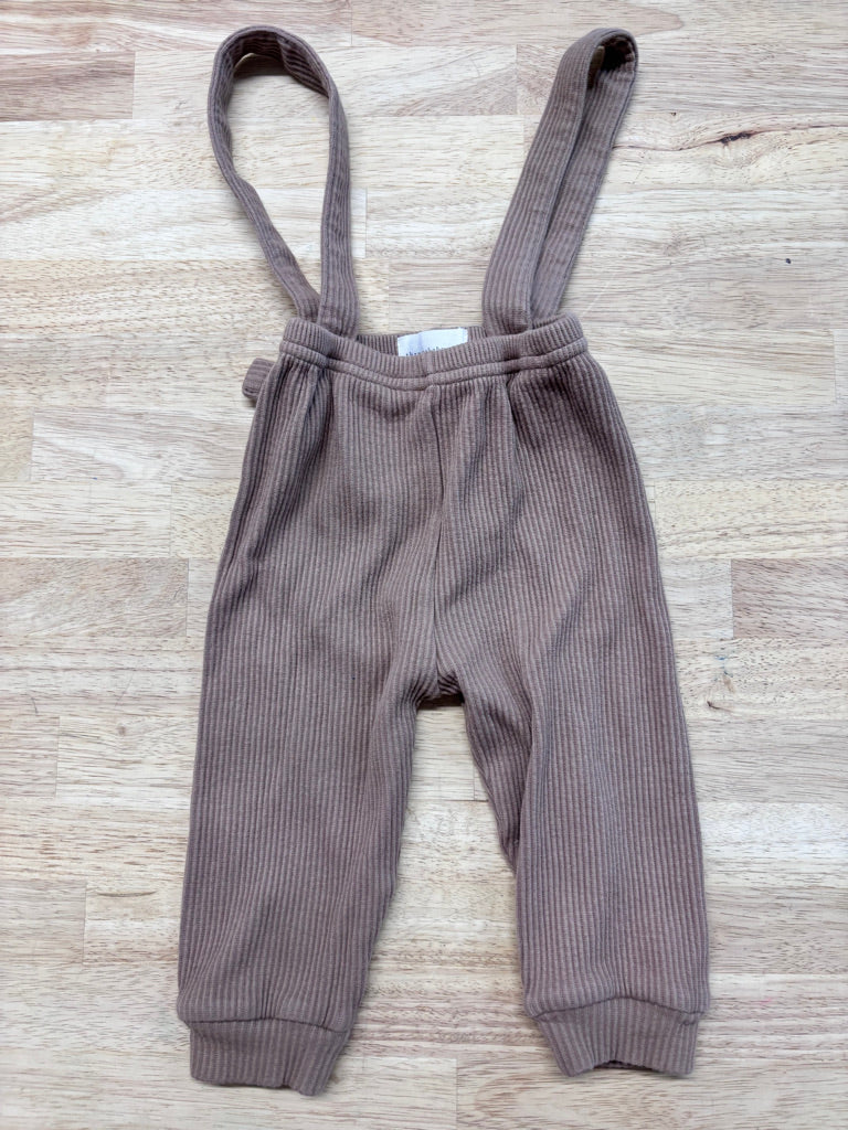 Three Bees Baby Suspender Pants – 3–6M