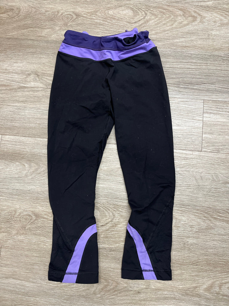 Lululemon Crop Leggings – BlacK ADULT 6