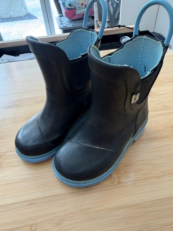 Toms Rain Boots – T5 | Black and Blue