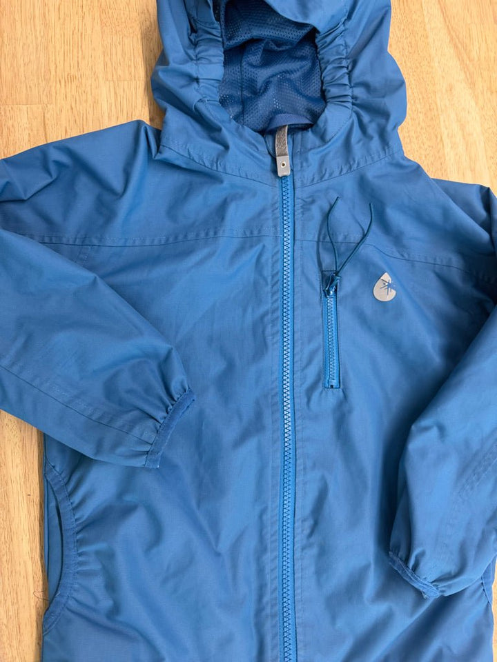 Therm Rain Jacket – 4T | Blue Mesh Lined - Nest and Sprout-Consignment