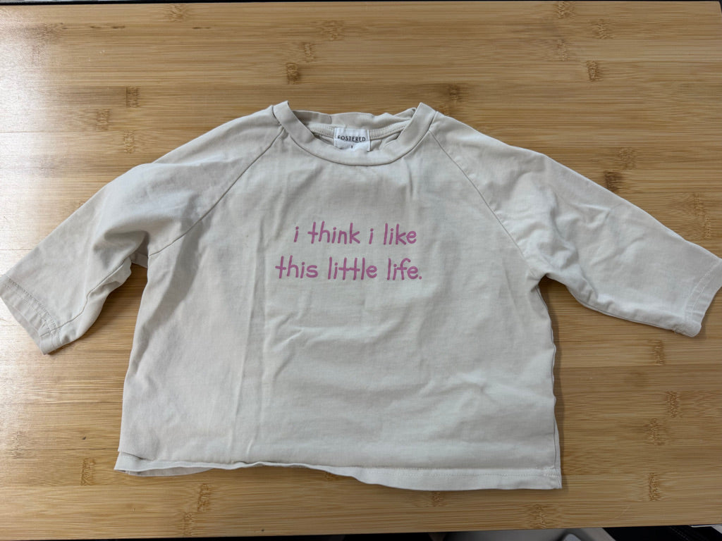 Fostered Collection Long Sleeve Shirt – 2 | Beige I Think I Like This Little Life