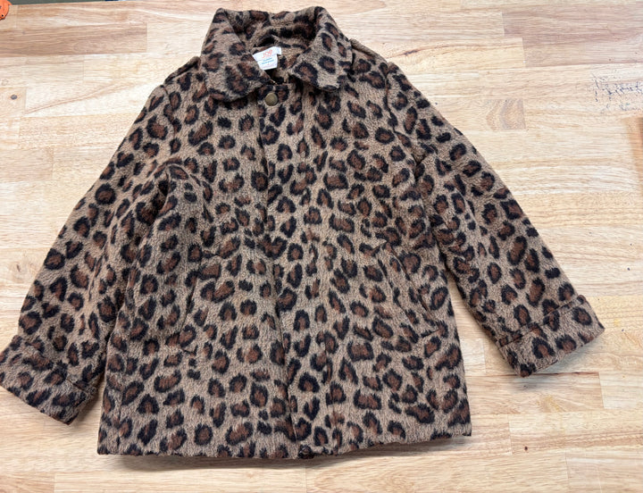 Joe Fresh Faux Fur Leopard Jacket – Size 5