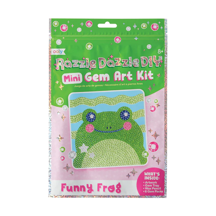 Razzle Dazzle DIY Gem Art Kit - Funny Frog