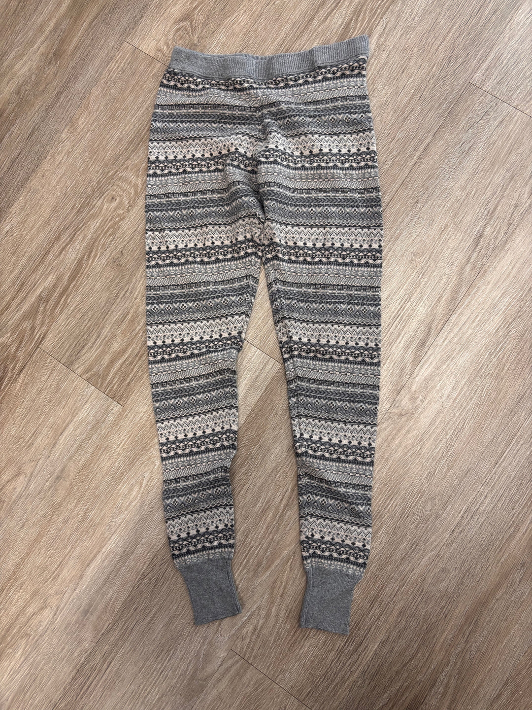 Roots Kids XXL Knit Leggings – Grey Pattern