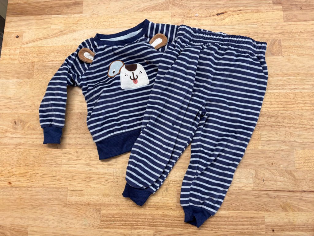 George Velour Terry Set – Size 6–12M - Nest and Sprout - Consignment