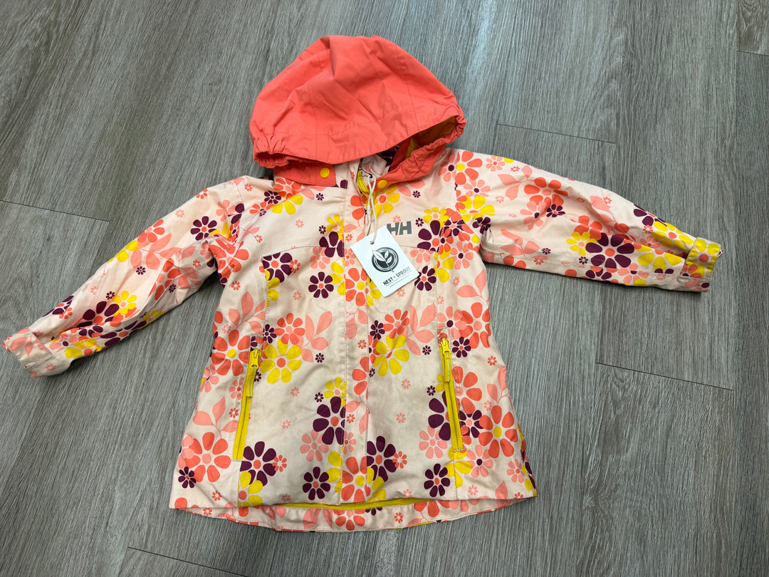 Helly Hansen Floral Jacket – 2 (EU 92) | Peach/Pink Light Staining