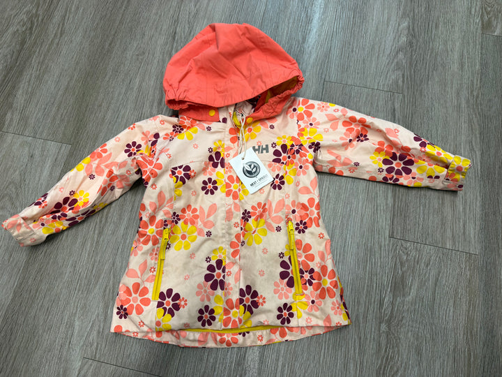 Helly Hansen Floral Jacket – 2 (EU 92) | Peach/Pink Light Staining