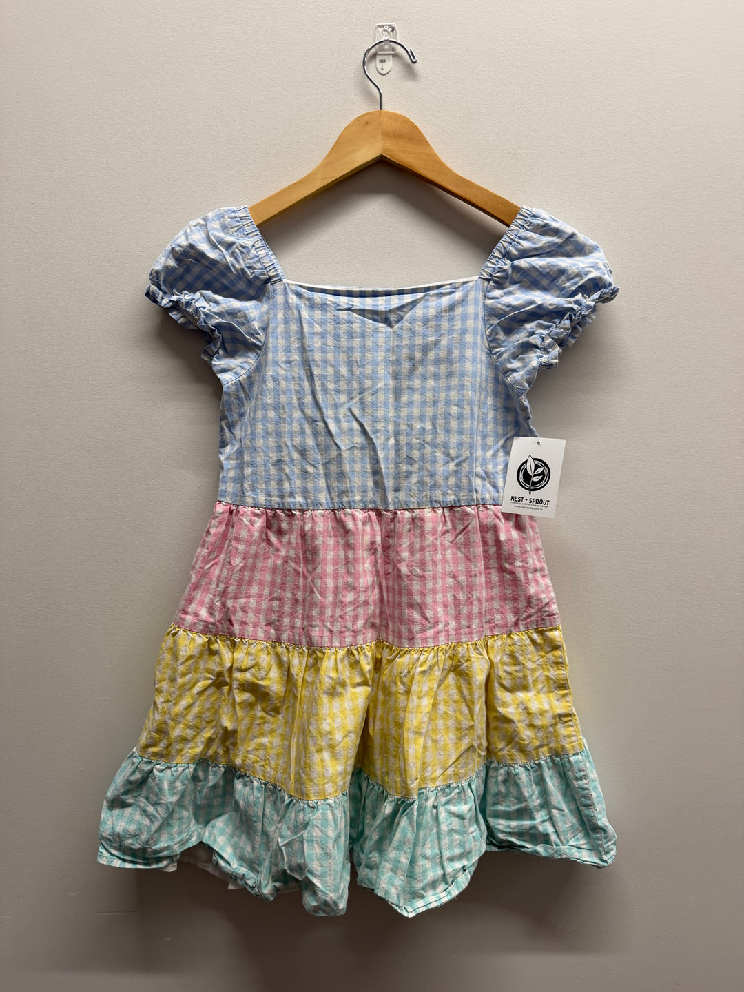 Gymboree Gingham Pastel Dress – 10 | Play