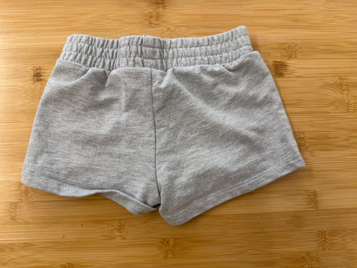 Puma Shorts – 2 | Light Grey Pink Logo