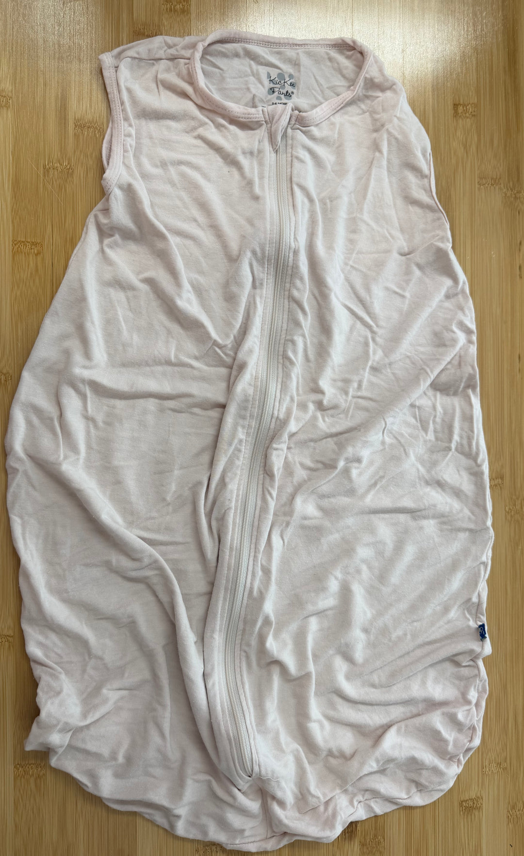 Kickee Pants Sleep Bag – 0–6M | Light Pink Bamboo Blend 0.5 Tog