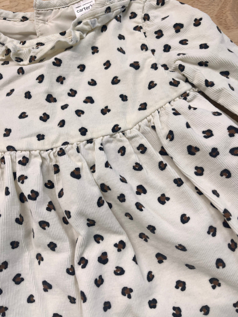 Carters 12M Leopard Print Cord Dress