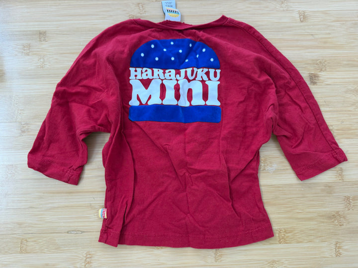 Gwen Stefani's Harajuku Mini for Target collection Motorcycle Girl Graphic T-Shirt – 4/5 | Red