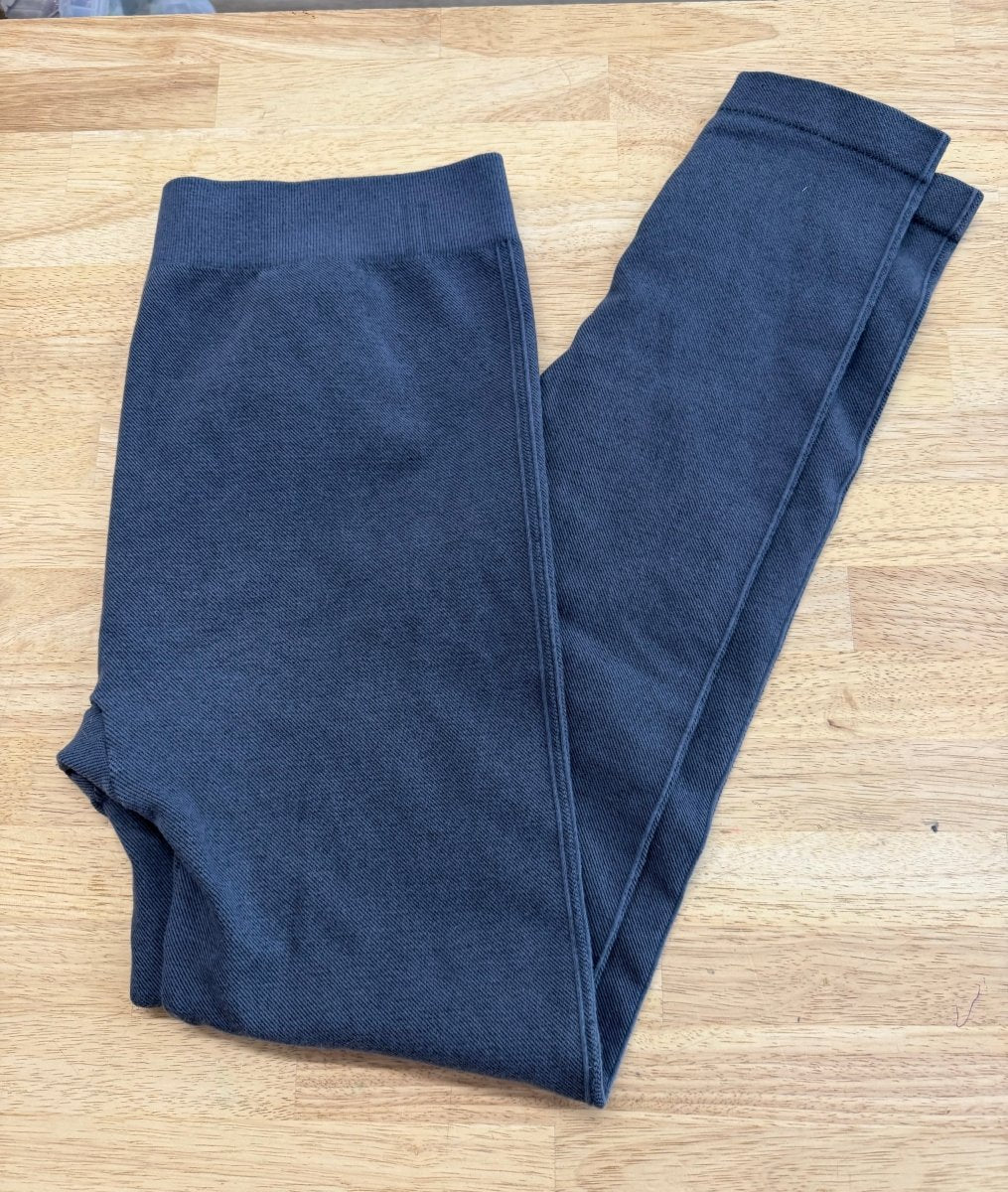 Rose Maternity Compression Leggings – S/M | Grey - Nest and Sprout-Consignment