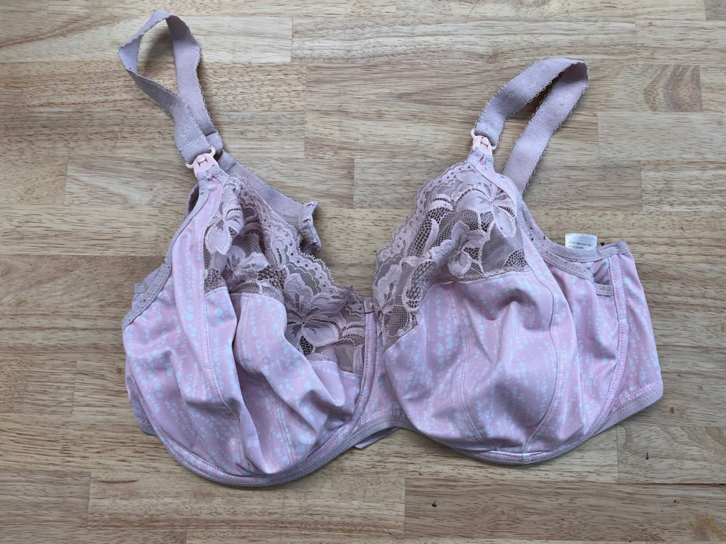 Elomi Molly Nursing Bra - US 40J, Cameo Rose - Nest and Sprout - Consignment